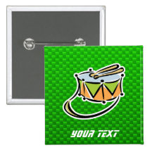 Tambor verde pin