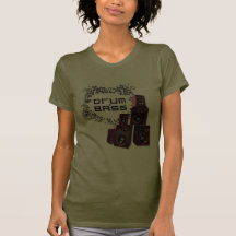 Tambor y bajo - Speakerstack Camisetas