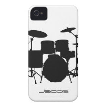 Tambores iPhone 4 Case-Mate Cárcasas