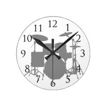 Tambores Reloj De Pared