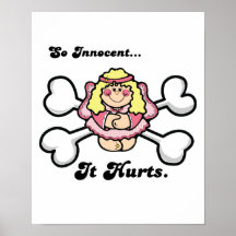 tan inocente daña poster