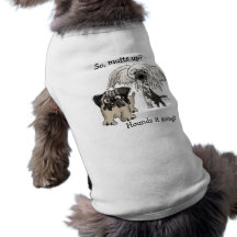 ¿Tan Mutts para arriba? El dibujo animado persigue Ropa Perro