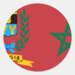 Tánger internacional, Marruecos Etiqueta Redonda
