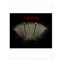 tango argentino. Bandoneon Postal