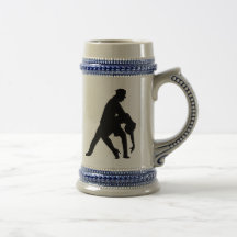 Tango de los pares del baile tazas