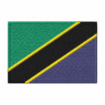 TANZANIA CHAQUETA BORDADA DE ENTRENAMIENTO