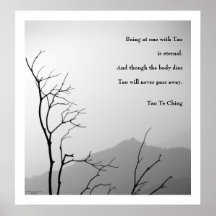 Tao Te Ching No.1/poster