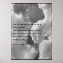 Tao Te Ching No.4/poster