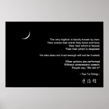 Tao Te Ching No.8 Posters