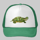 Tapa de la tortuga del jade gorras