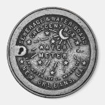 Tapa del contador del agua de New Orleans Iman De Frigorífico