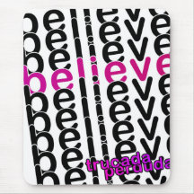 Tapís per a ratolí "Believe" Alfombrilla De Ratones