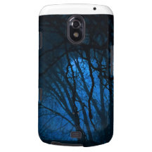 Tarde azul samsung galaxy nexus fundas