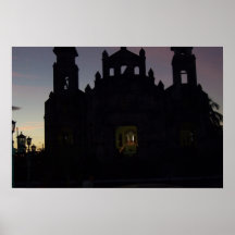 Tarde en Iglesia Merced, Granada Nicaragua Poster