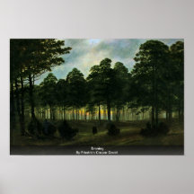 Tarde por Friedrich Caspar David Impresiones