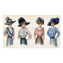 Tarjeta 1910 de visita de la moda de París Tarjeta De Negocio