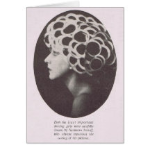 Tarjeta 1923 del retrato del vintage de Alla Nazim