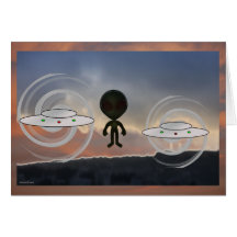 Tarjeta 1947 de felicitación de Roswell