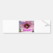 tarjeta 2 del día de madres etiqueta de parachoque
