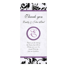 Tarjeta #2 del programa del boda invitación