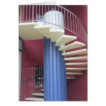 Tarjeta amarilla de la escalera