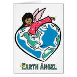 Tarjeta: "Ángel de la tierra" (b)