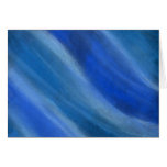 Tarjeta azul del Cielo-Saludo tarjetas