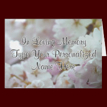 Tarjeta blanca personalizada del monumento de la t tarjetas