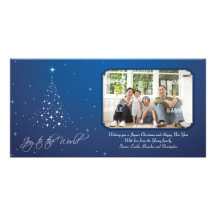 Tarjeta brillante de la foto de la alegría tarjeta personal