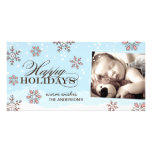 Tarjeta caprichosa de la foto del navidad tarjetas fotograficas 