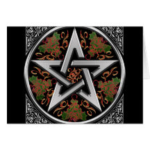 Tarjeta céltica del Pentagram