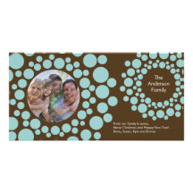 Tarjeta-Chocolate moderno Brown de la foto de la g Tarjeta Fotográfica