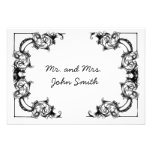 TARJETA CON CLASE DEL ACOMPAÑAMIENTO DEL BODA DEL  COMUNICADOS PERSONALIZADOS