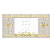 Tarjeta cristiana de la foto tarjetas fotográficas personalizadas