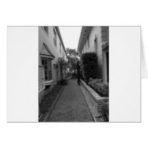 Tarjeta de B&W Corridoor