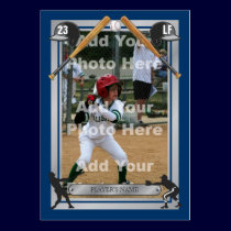 Tarjeta de béisbol de encargo de lujo tarjetas de negocio