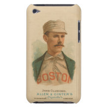 Tarjeta de béisbol de Juan Clarkson Barely There iPod Carcasa