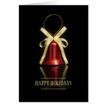 Tarjeta de Bell de navidad