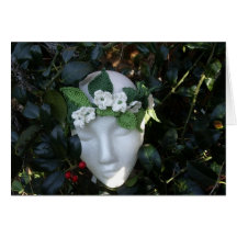 Tarjeta de Beltane de la gloria de una doncella
