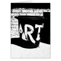 Tarjeta de compartimiento del arte