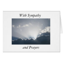 Tarjeta de condolencia