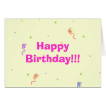 Tarjeta de cumpleaños asombrosa tarjetas