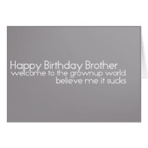 tarjeta de cumpleaños del bro del feliz cumpleaños