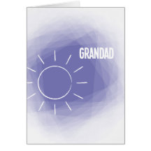 Tarjeta de cumpleaños del GRANDAD