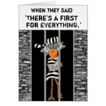 Tarjeta de cumpleaños del Jailbird