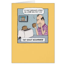 Tarjeta de cumpleaños divertida: El Whisperer de l