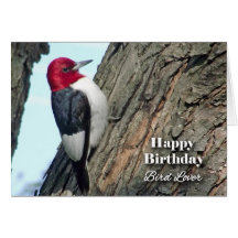 Tarjeta de cumpleaños divertida para Birdwatcher, 