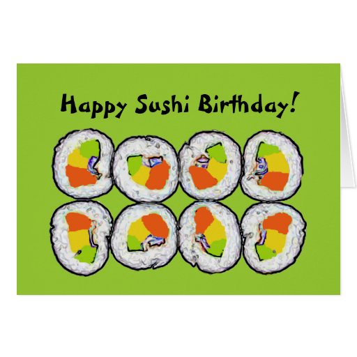 sushi happy