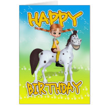 Tarjeta de cumpleaños - medias largas de la empana