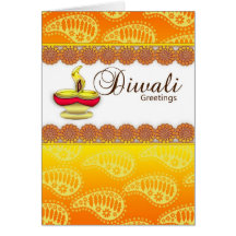 Tarjeta de Diwali, Diwali feliz